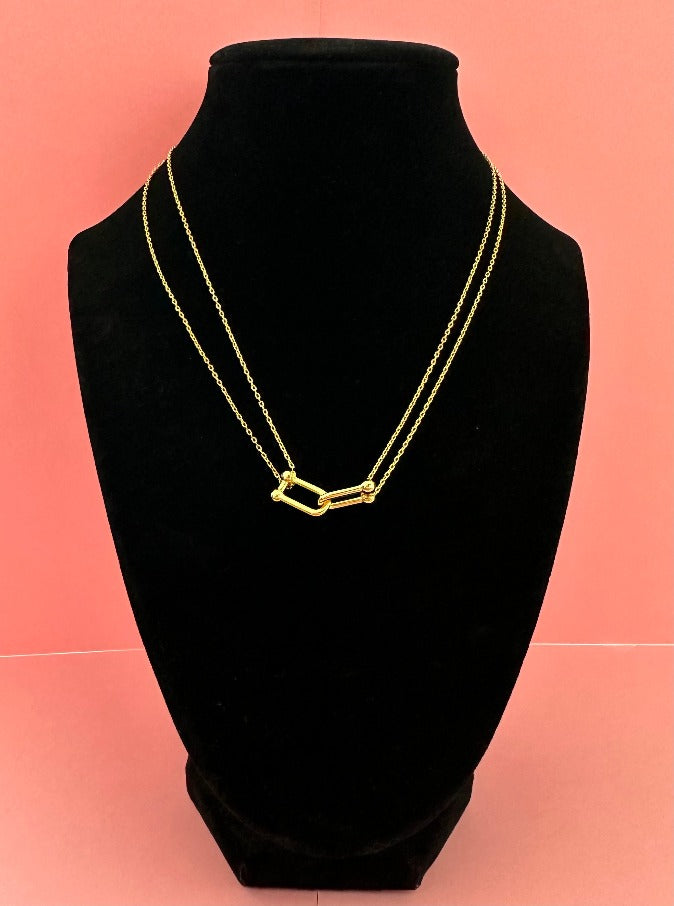 Double-Link Chain Necklace