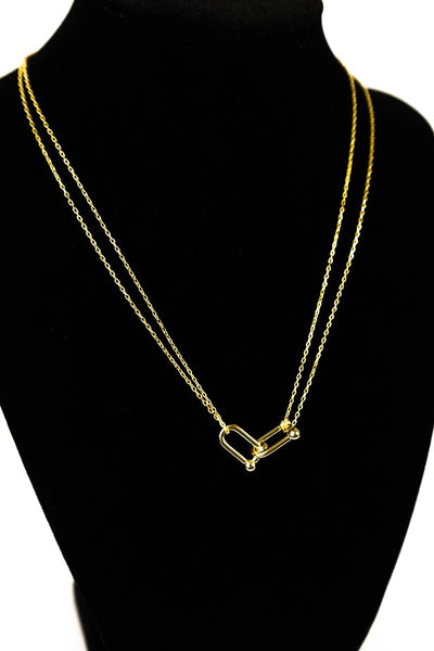 Double-Link Chain Necklace